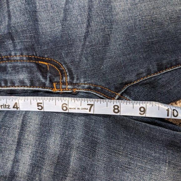 KanCan Dark Wash Fade Mid Rise Skinny Jeans Size 23 - Picture 9 of 10